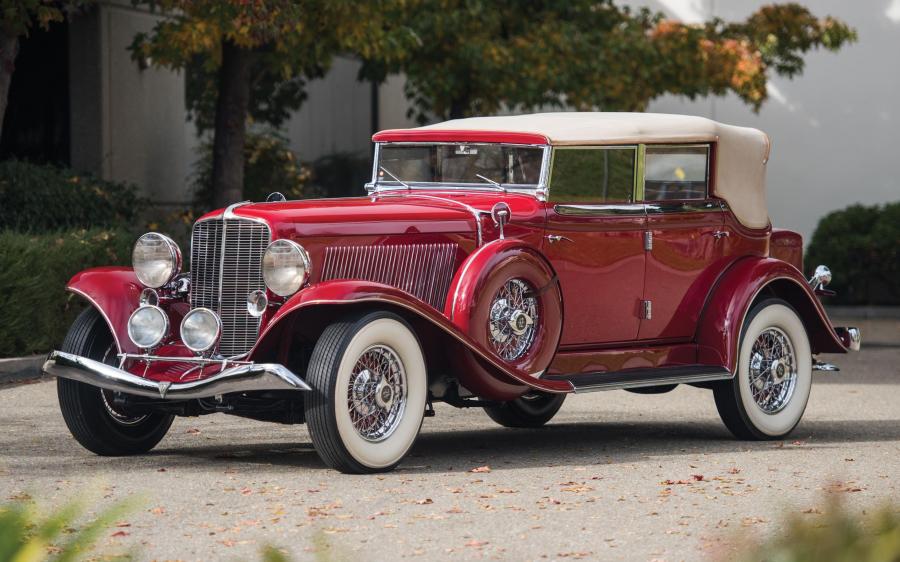 Auburn V12 1250 Salon Dual Ratio Phaeton Sedan '1934